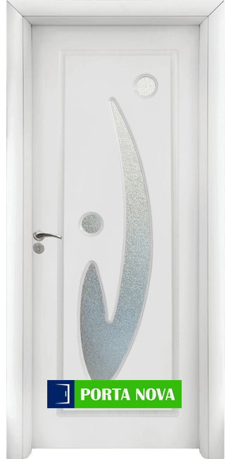 Интериорна врата Стандарт, модел 070, цвят Бял