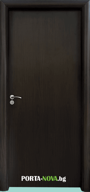 Интериорна HDF врата с код 030, цвят Венге
