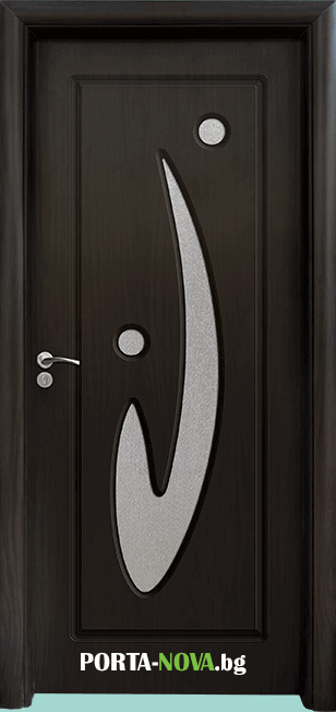 Интериорна врата модел 070, цвят Венге