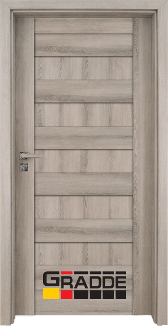 Интериорна врата Gradde серия Aaven Full, цвят Qsen weralinga