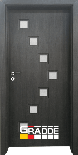 Интериорна врата Gradde Zwinger, цвят Череша Сан Диего
